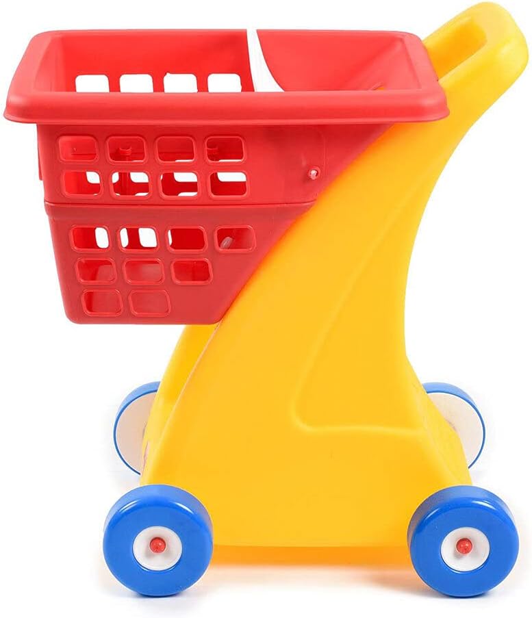 Shopping Cart- primary colors