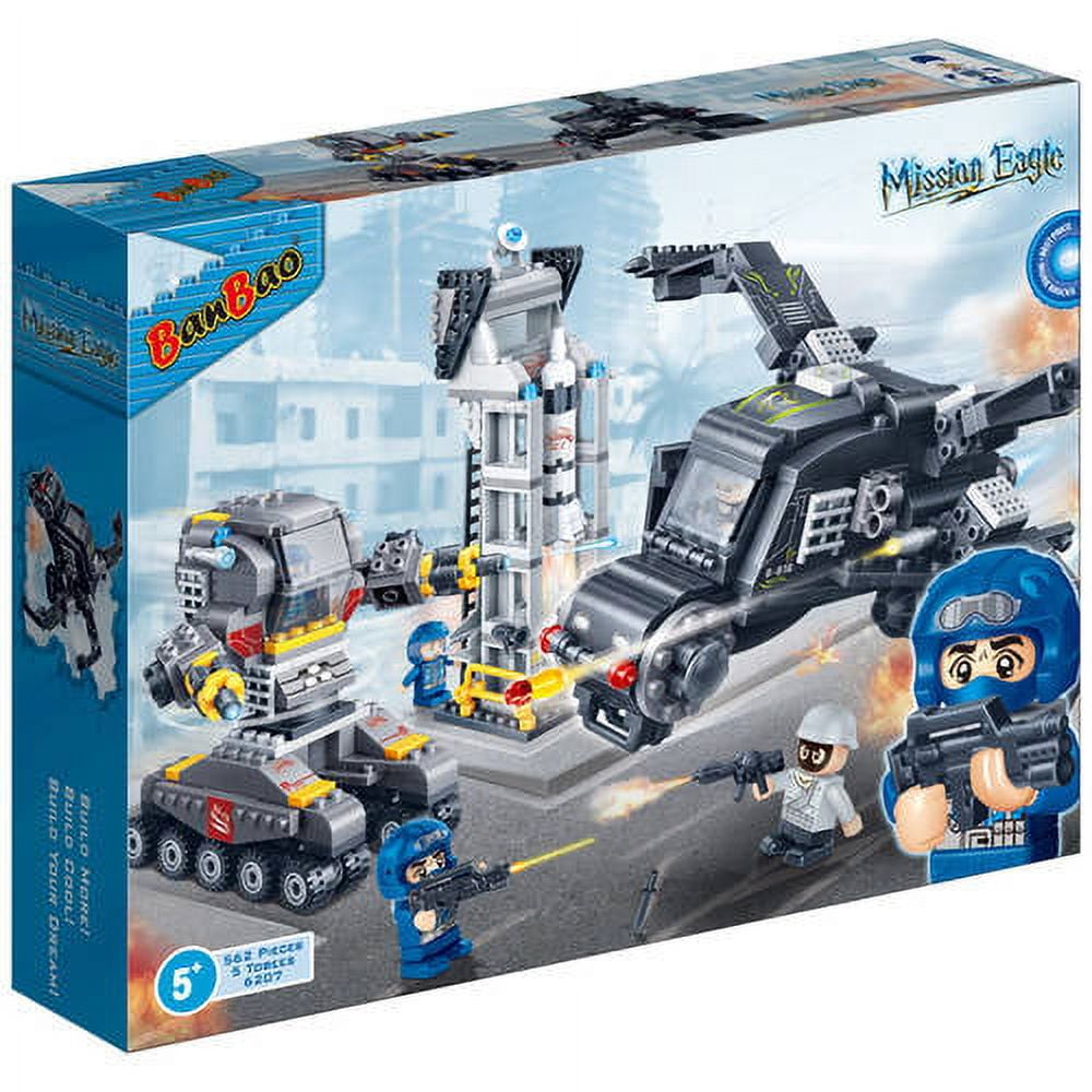 BanBao Mission Eagle Battlefield Playset - Strategic Block Construction