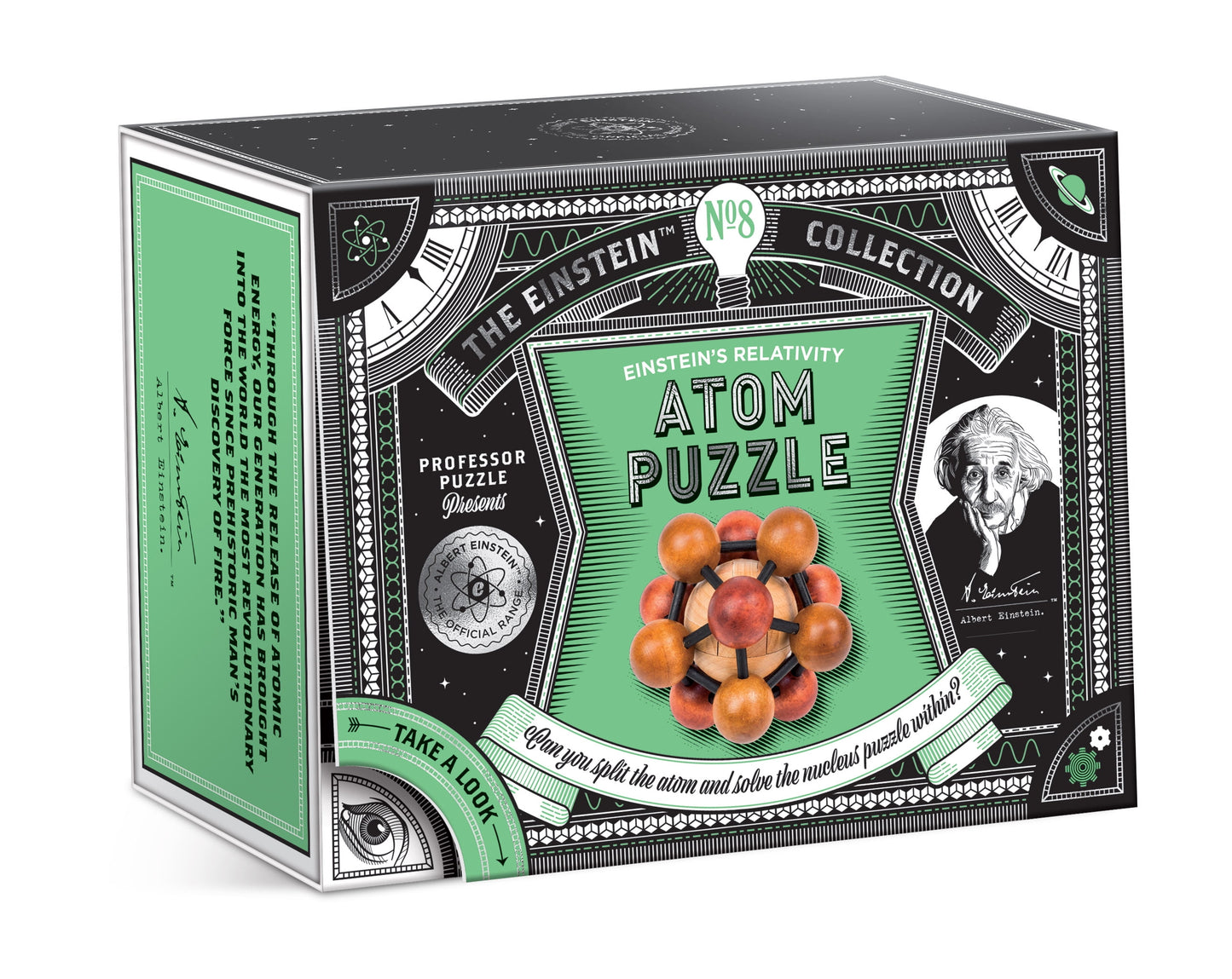 Professor Puzzle Extreme Einstein Atom Wooden Puzzle - Challenge Your Mind