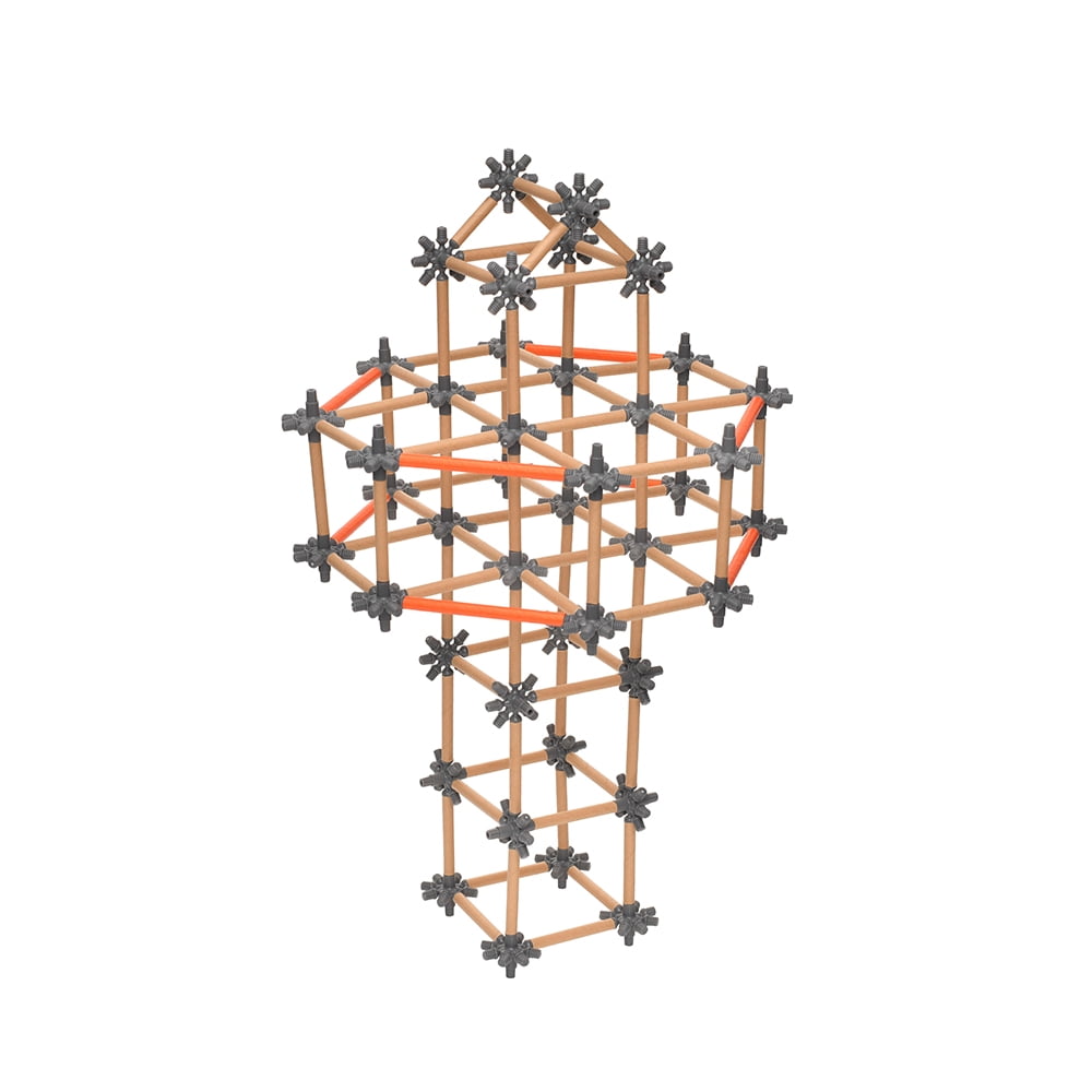 Playsteam Love the Ocean 155-Piece Green Straw Architect Kit