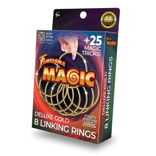 Magic Gold Metal Linking Rings