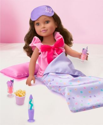 Journey Girls 7-Piece Glam Slumber Party Playset for 18" Dolls