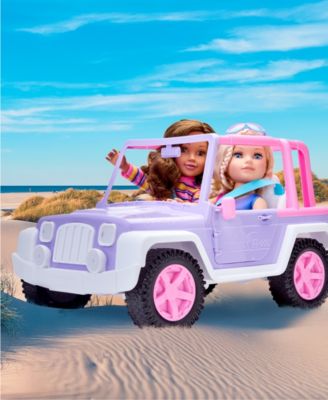 Journey Girls Open-Top 4-Wheel Cruiser Vehicle for 18" Dolls