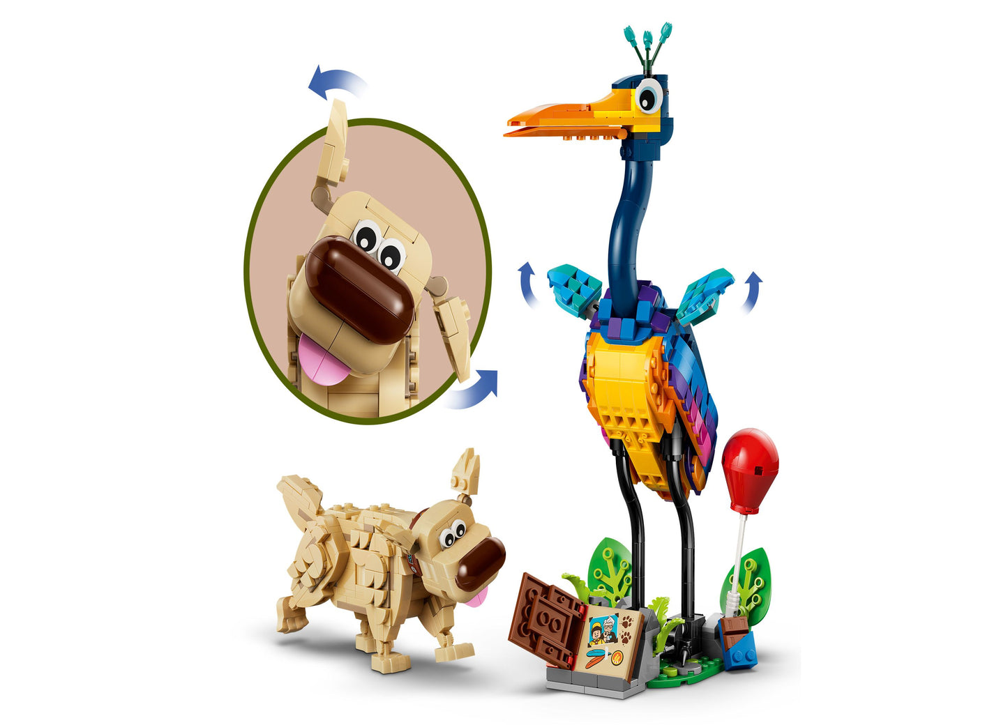 LEGO Disney and Pixar Kevin Dug Toy 43290, 628 Pieces
