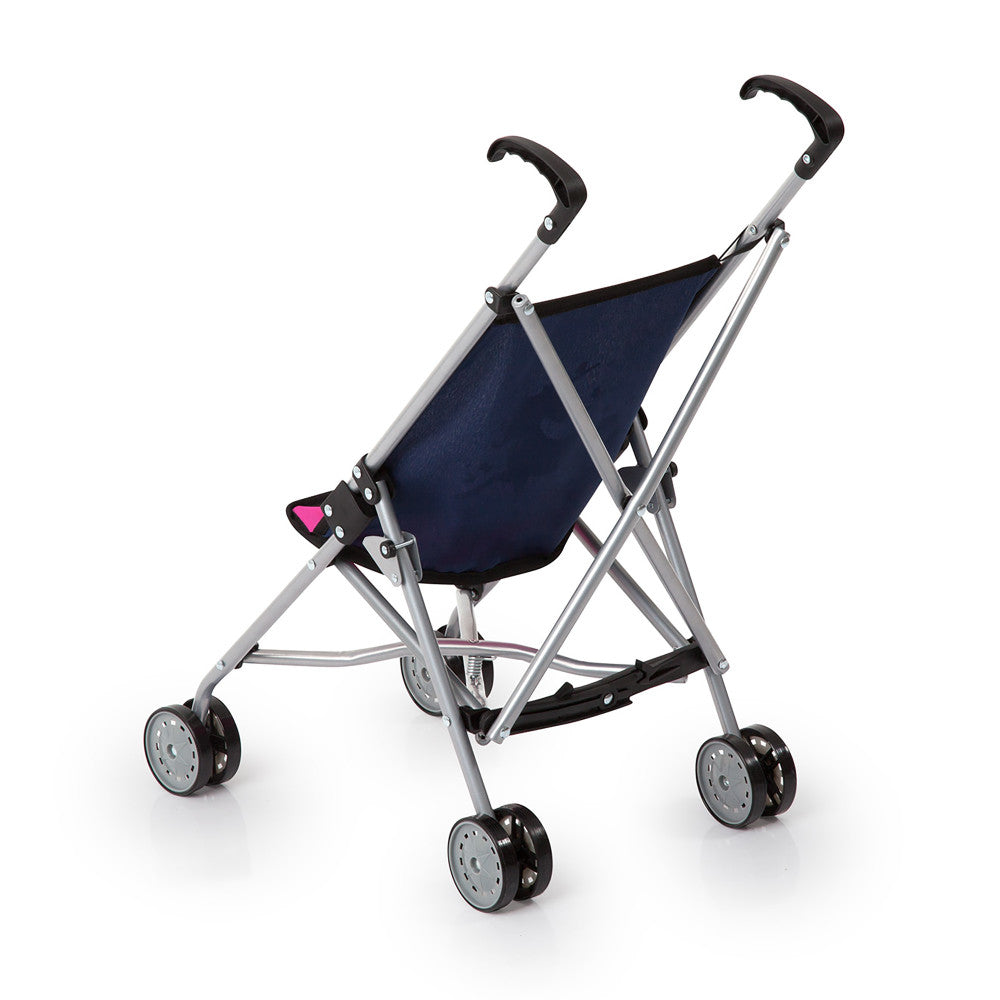 Bayer Deluxe Doll Stroller with Umbrella and Safety Belt