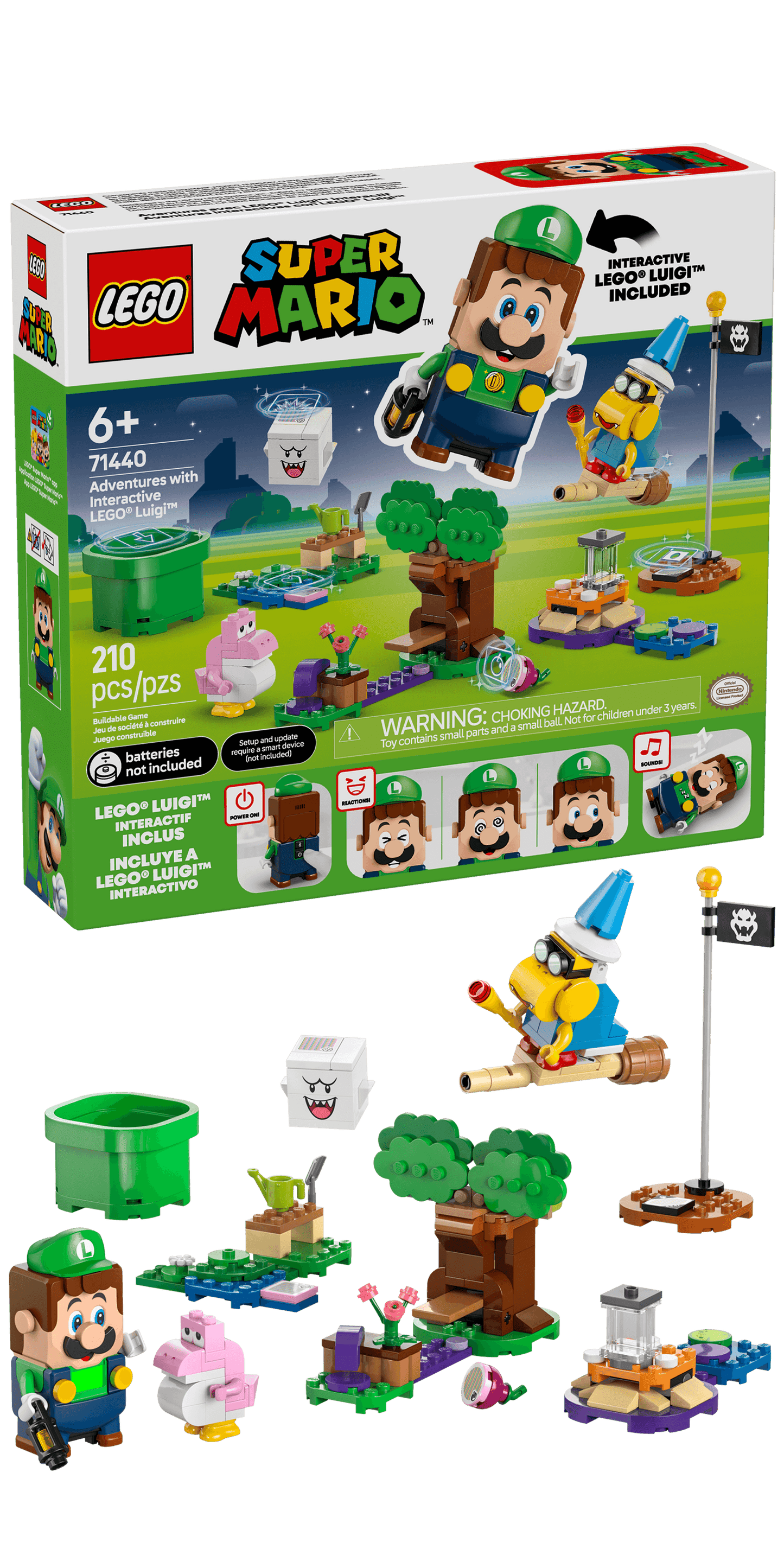 LEGO Super Mario™ Adventures with Interactive LEGO Luigi™ 71440