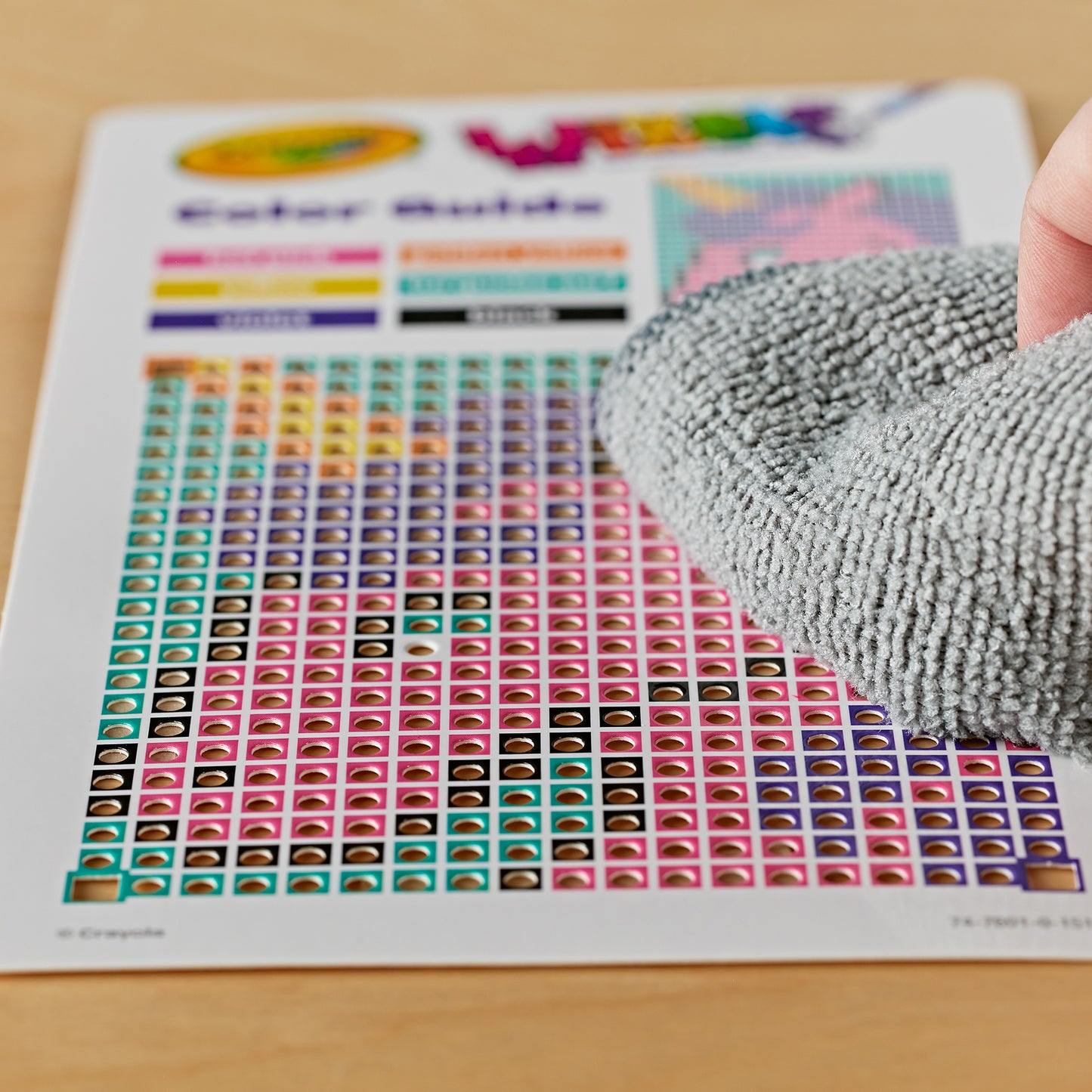 Crayola Wixels Unicorn Pixel Art Kit with Markers