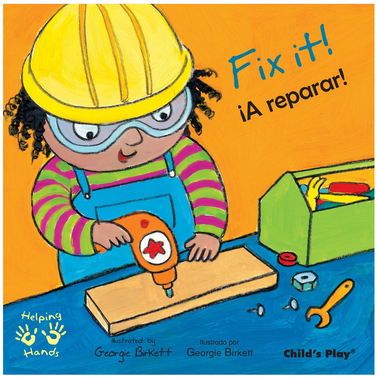 Helping Hands/Manos Amigas Bilingual Children's Book Set - 4 Piece