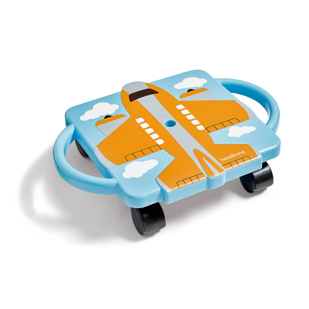 Hand2Mind - Plane Glider Scooter Board - Youth Series, Orange
