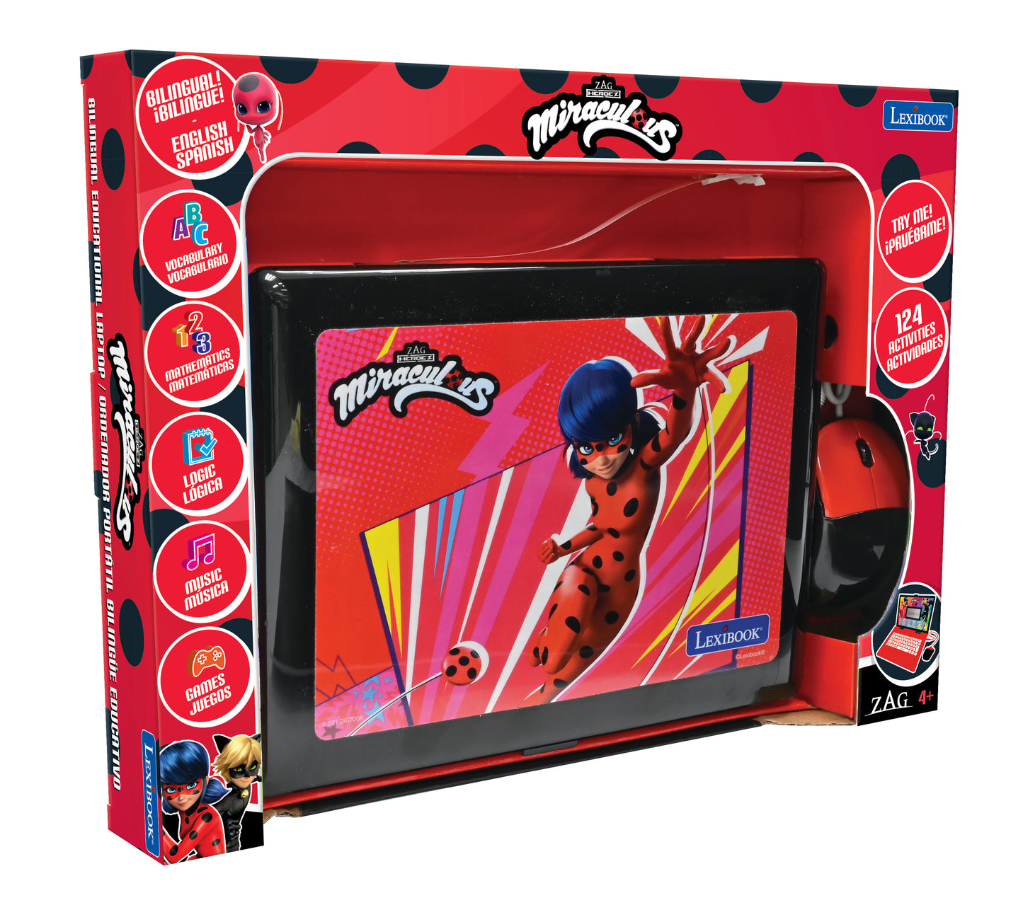 MIRACULOUS Miraculous Bilingual Educational Laptop