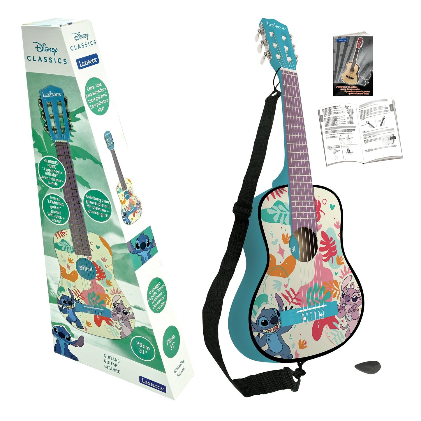 Stitch Melodic 31-Inch Acoustic Guitar with Accessories