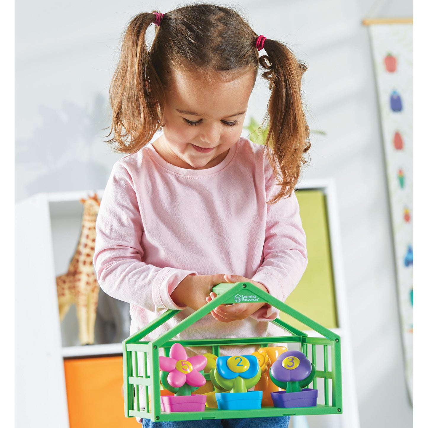 Learning Resources Growing Greenhouse Playset - Number & Color Learning