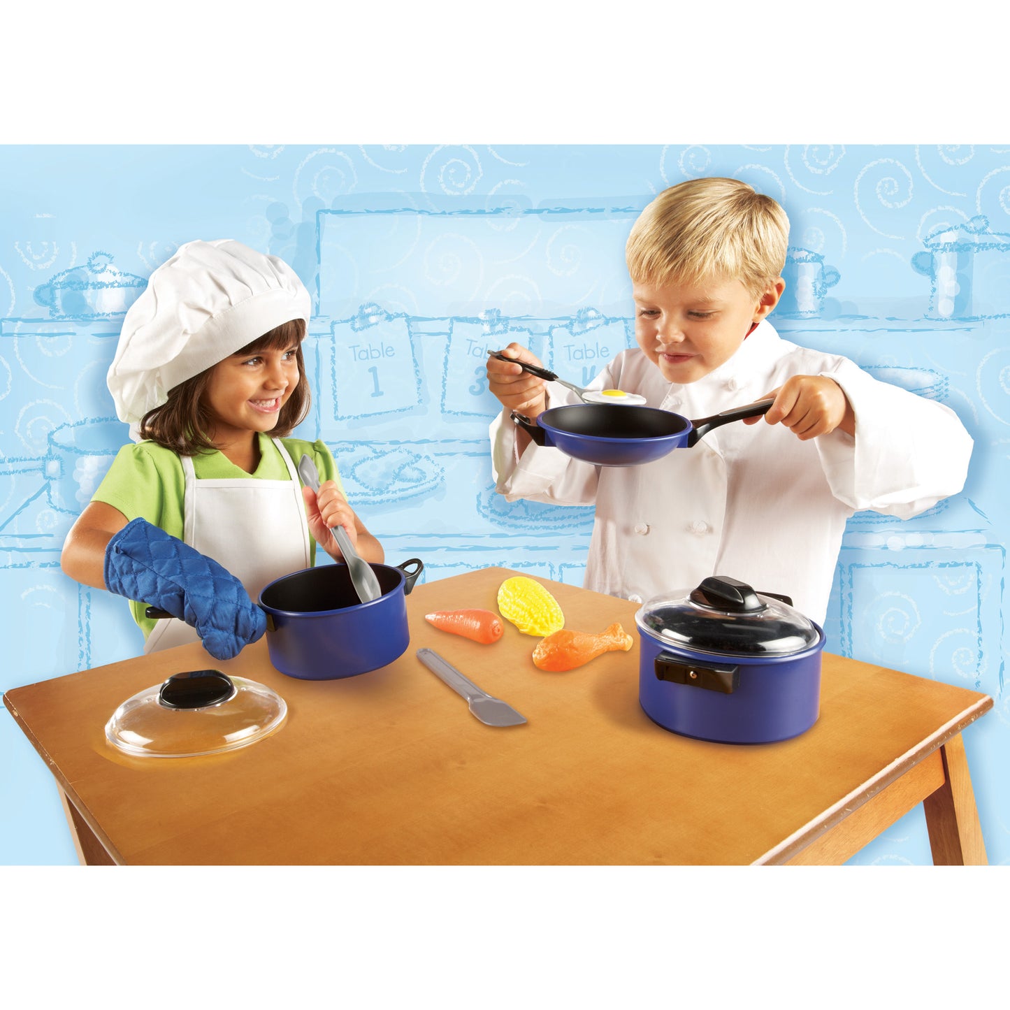 Learning Resources Pretend & Play® Pro Chef Set