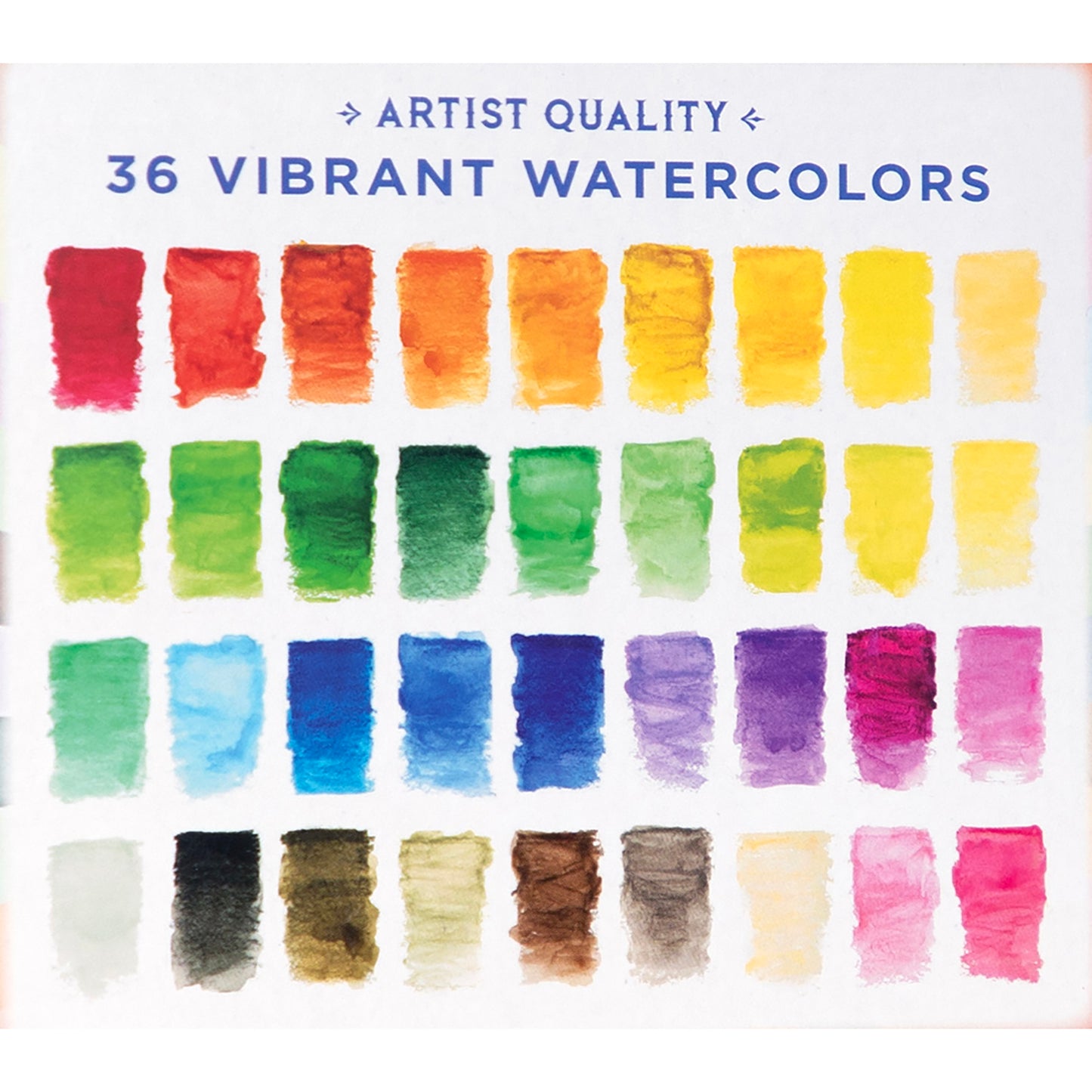 Watercolor Pencils Rainbow 18pc set showing vibrant artist quality colors