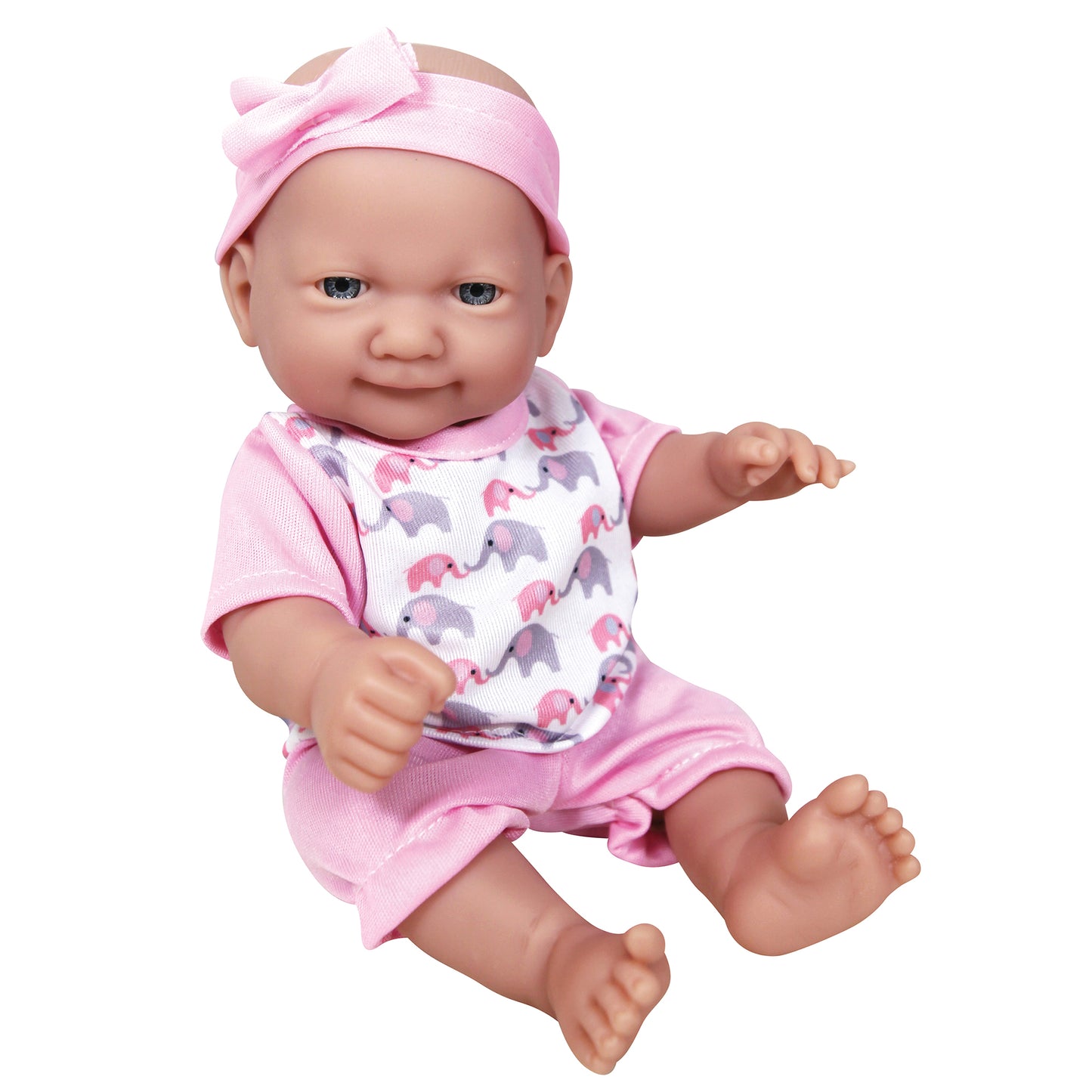 Lissi 10" Baby Doll and Umbrella Stroller Playset - Pink Animal Design