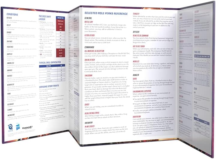 Renegade Game Studios G.I. Joe RPG GM Screen & Emerald Oubliette Adventure