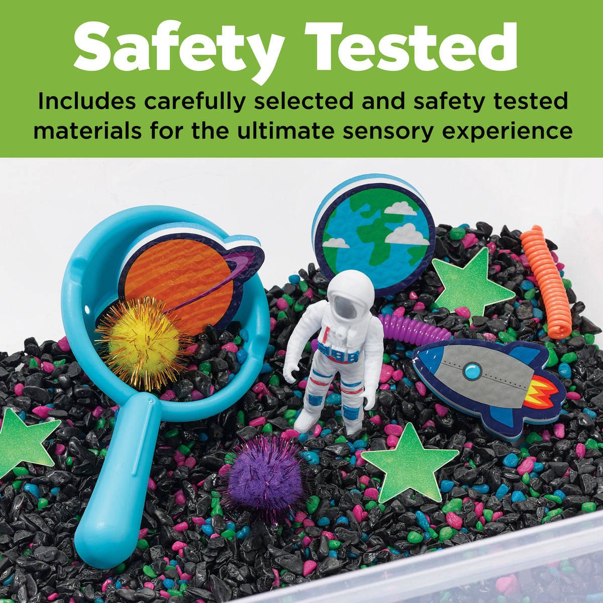 Creativity for Kids Sensory Bin: Outer Space Adventure