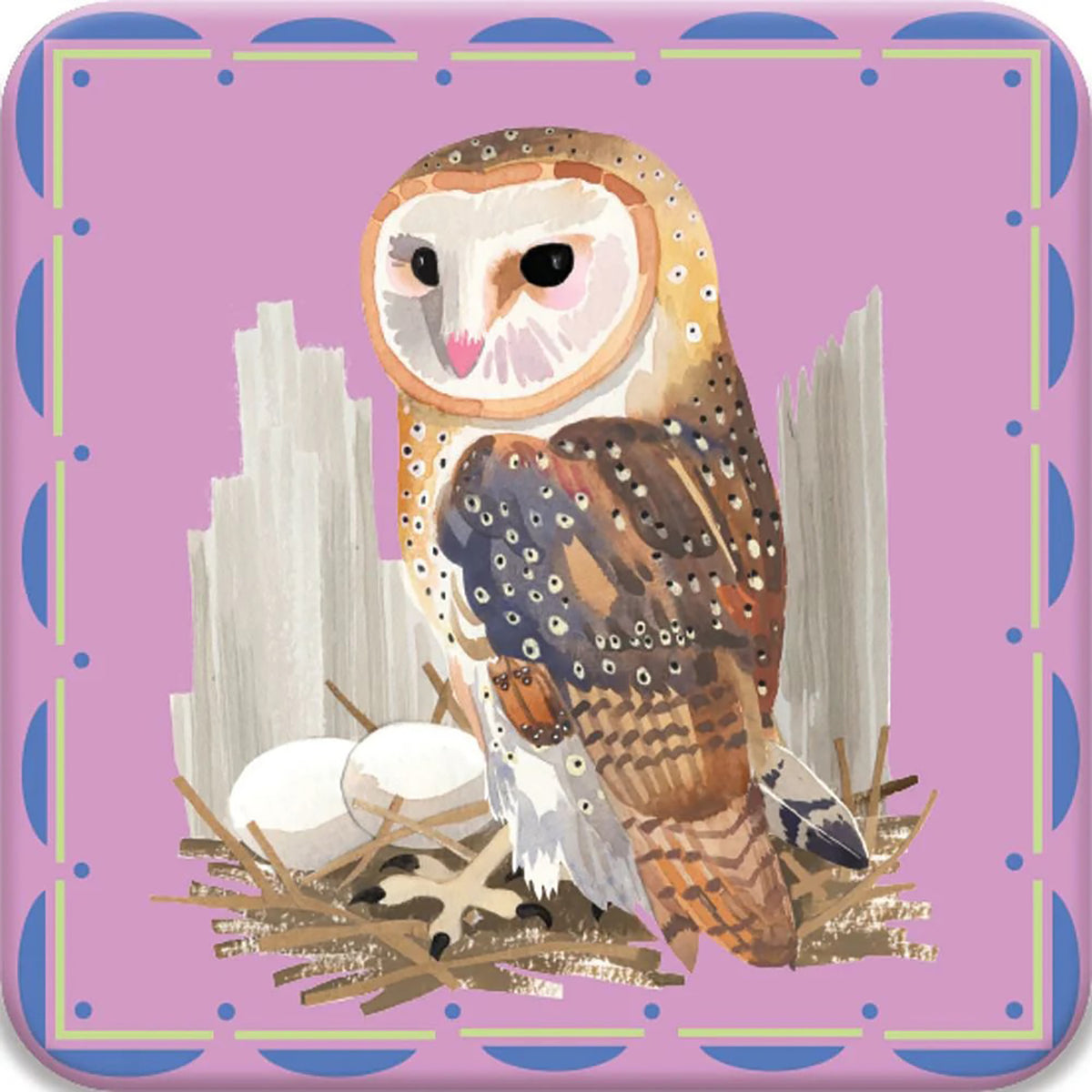eeBoo Little Birds Memory Matching Game - 18 Illustrated Pairs