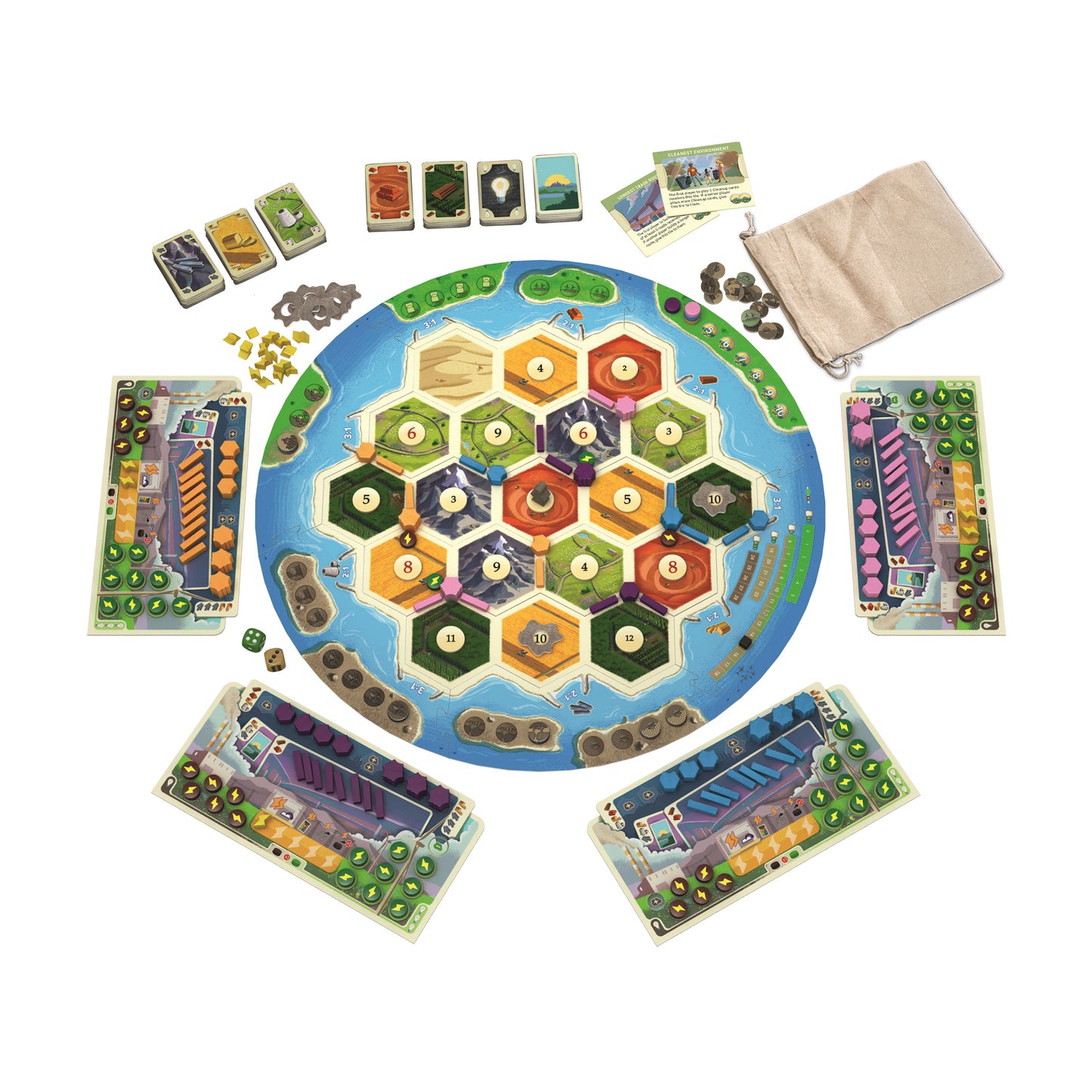 Catan: New Energies – Eco-Conscious Strategy Board Game