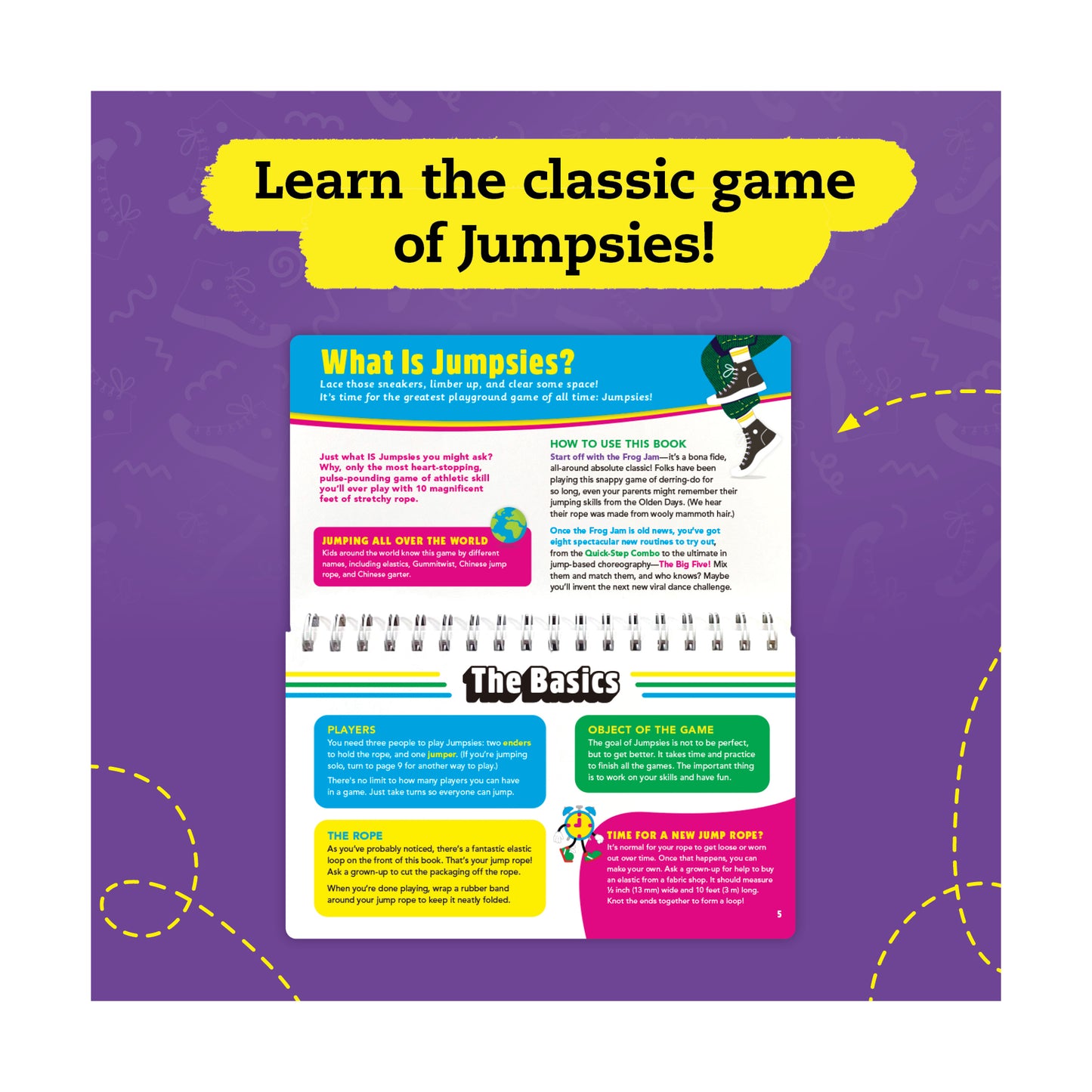 Jumpsies: Master Hop, Skip & Jump with Stretchy Rope
