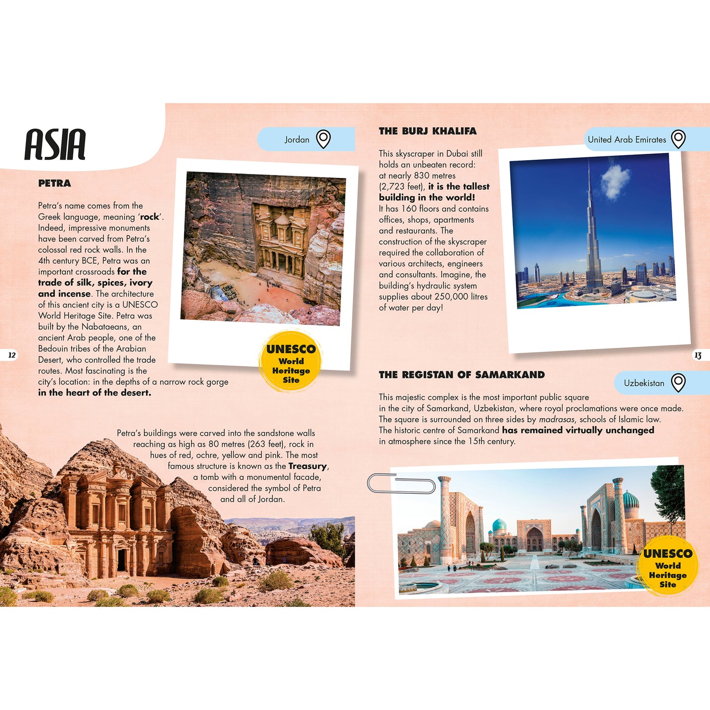 TLE: Monuments Of The World - 200-Piece Puzzle & Educational Book Set