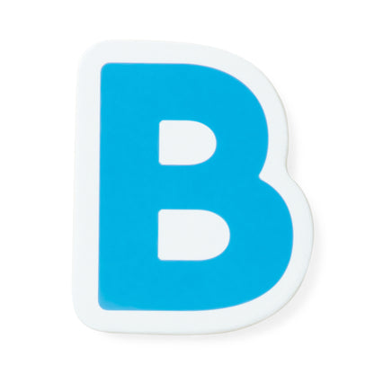 Melissa & Doug Ms. Rachel Wooden Phonics Alphabet Sound Puzzle with blue letter B piece