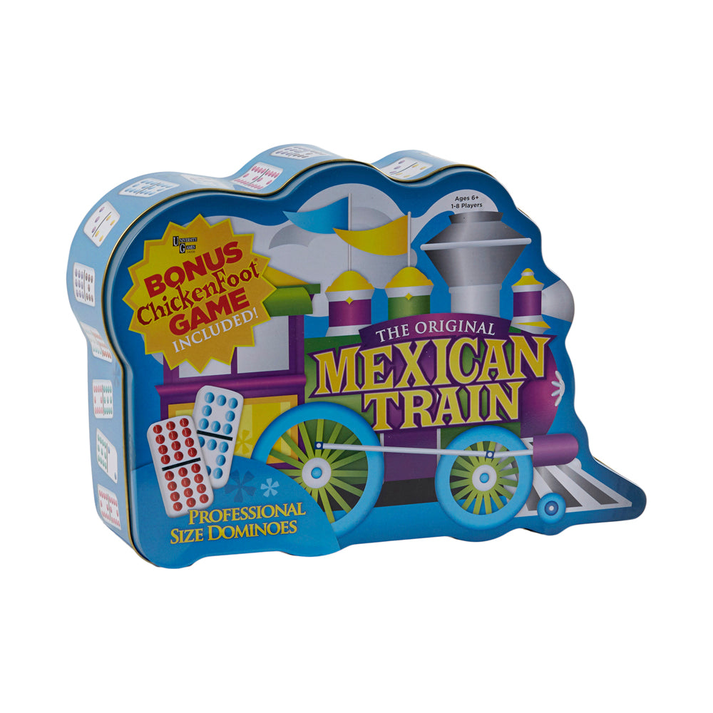 Mexican Train Deluxe Double 12 Domino Set with Electronic Centerpiece