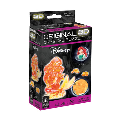 BePuzzled Disney Ariel 3D Crystal Puzzle - 44 Pieces