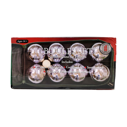 John N. Hansen Co. Deluxe Boules Bocce Ball Set with Carrying Case