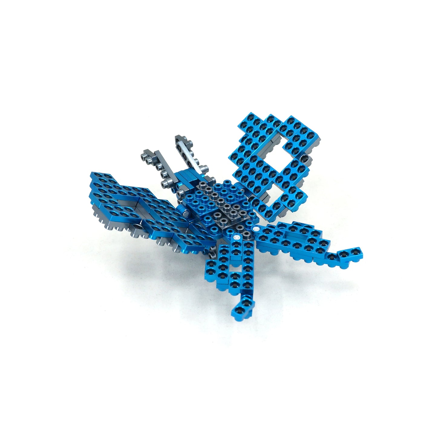 Metomics 3-in-1 Designer Building Blocks Set - Azure Blue - 150 Pieces