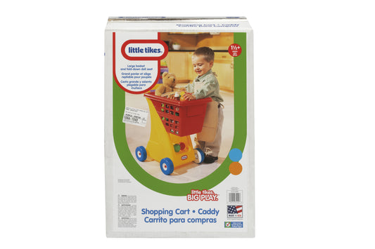 Shopping Cart- primary colors
