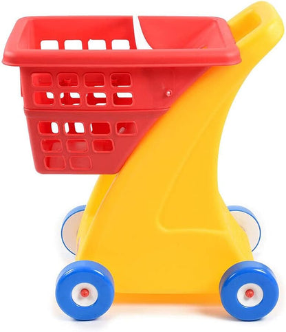 Shopping Cart- primary colors