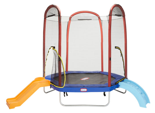 Climb 'n Slide 7ft Trampoline