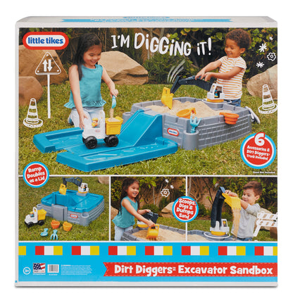 Dirt Diggers Excavator Sandbox