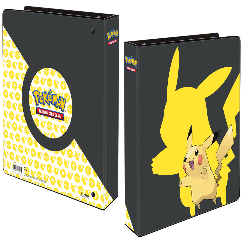 Ultra Pro Pokemon Pikachu 2-inch 3-Ring Binder for Card Collection