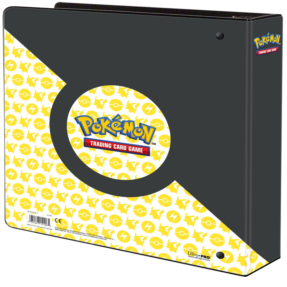 Ultra Pro Pokemon Pikachu 2-inch 3-Ring Binder for Card Collection