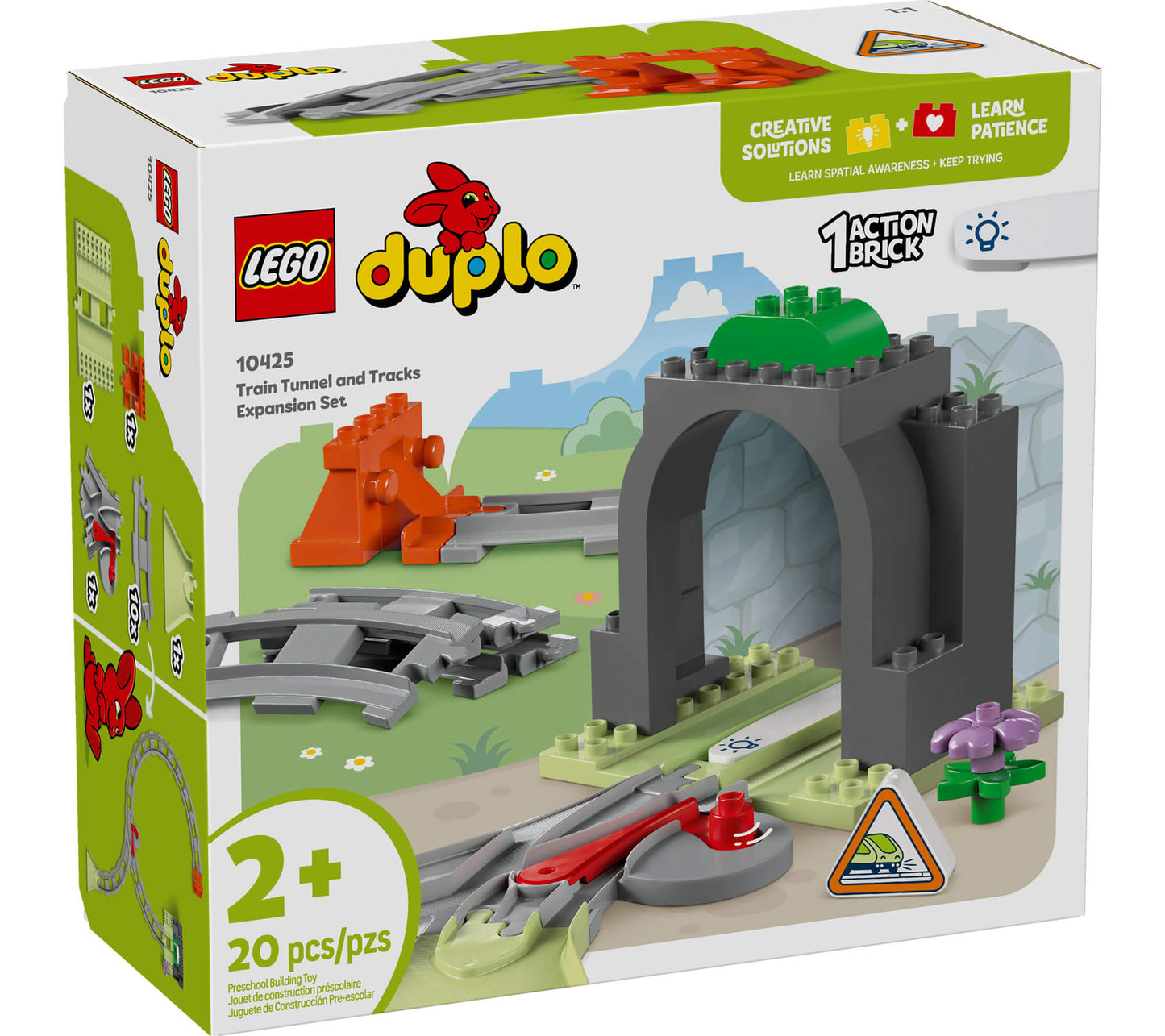 LEGO® DUPLO® Town Train Tunnel and Tracks Expansion Set 10425