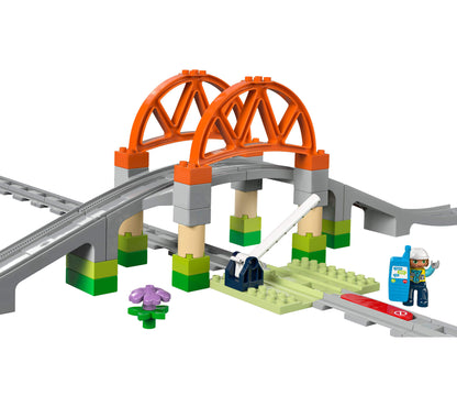 LEGO® DUPLO® Town Train Bridge and Tracks Expansion Set 10426