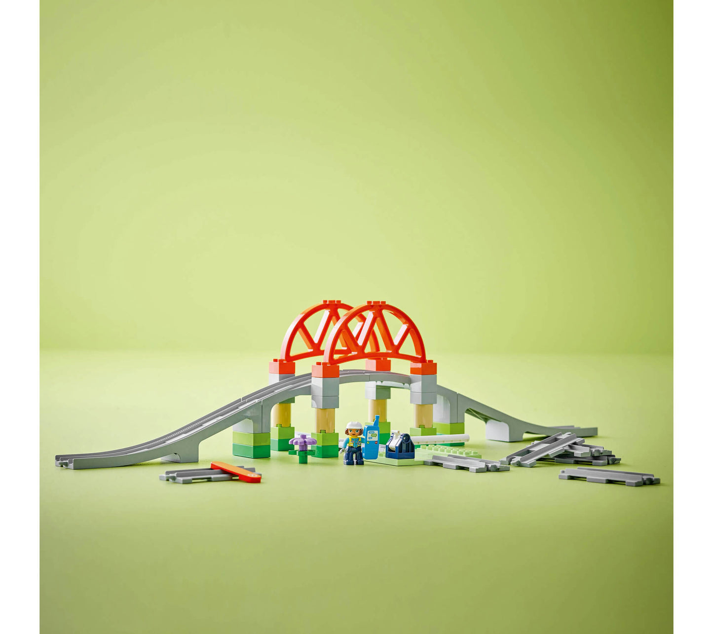LEGO® DUPLO® Town Train Bridge and Tracks Expansion Set 10426
