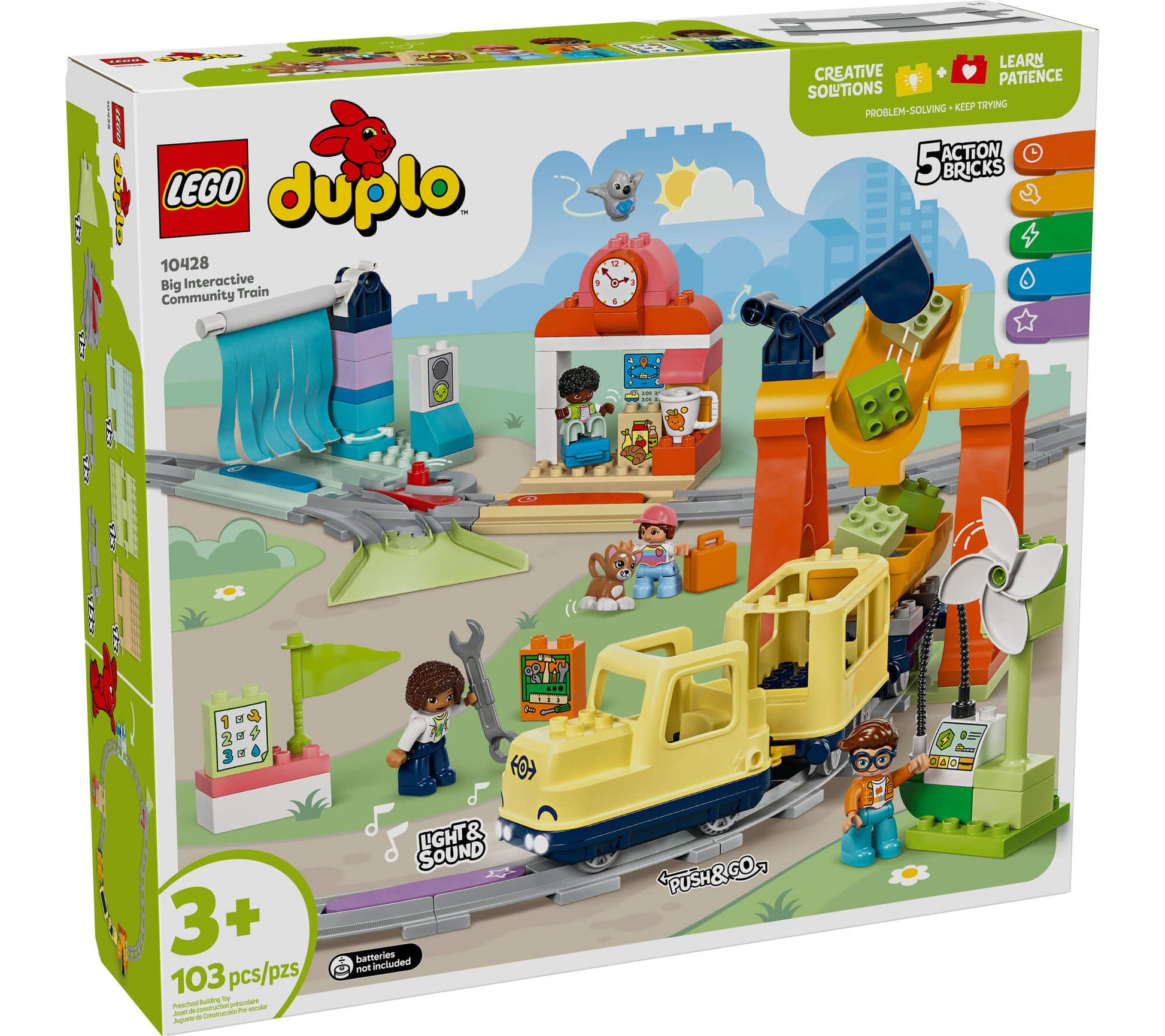 LEGO® DUPLO® Town Big Interactive Community Train Set 10428