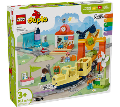 LEGO® DUPLO® Town Big Interactive Community Train Set 10428