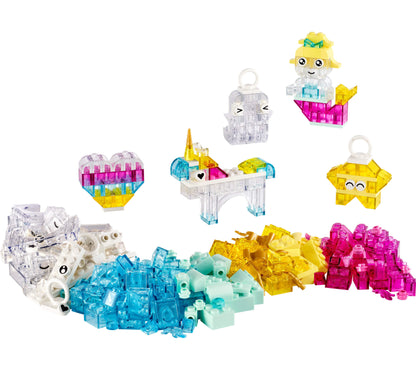 LEGO® Classic Magical Transparent Box, Colorful Building Bricks Toy 11040