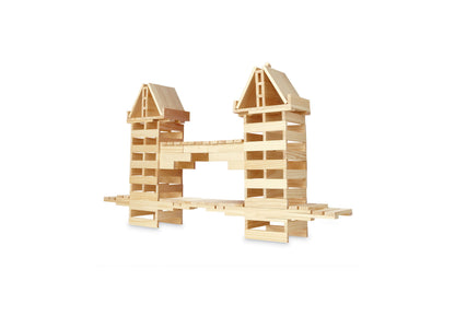 MindWare KEVA Structures 200 Pine Plank Set - STEM Building Toy