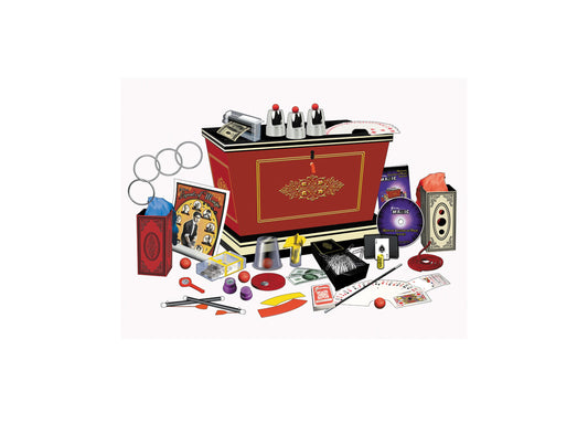 Fantasma Magic 450 Illusions Legends of Magic Show with DVD and red carrying case