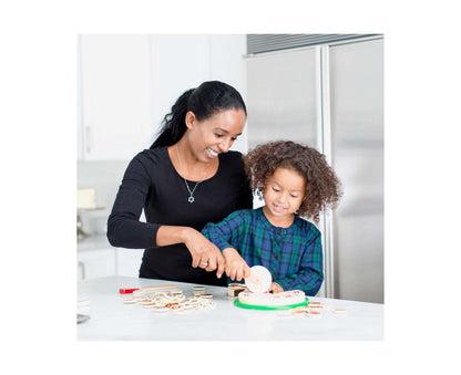 Melissa & Doug Pizza Party Wooden Play Food Set with Toppings