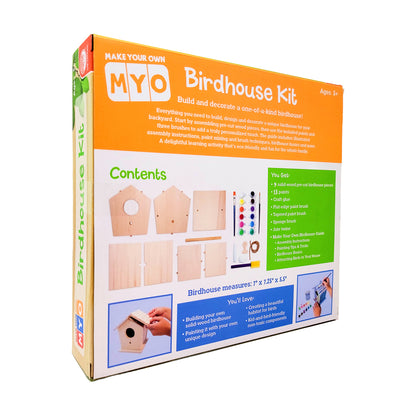 MindWare DIY Birdhouse Creation Kit - Complete Crafting Set
