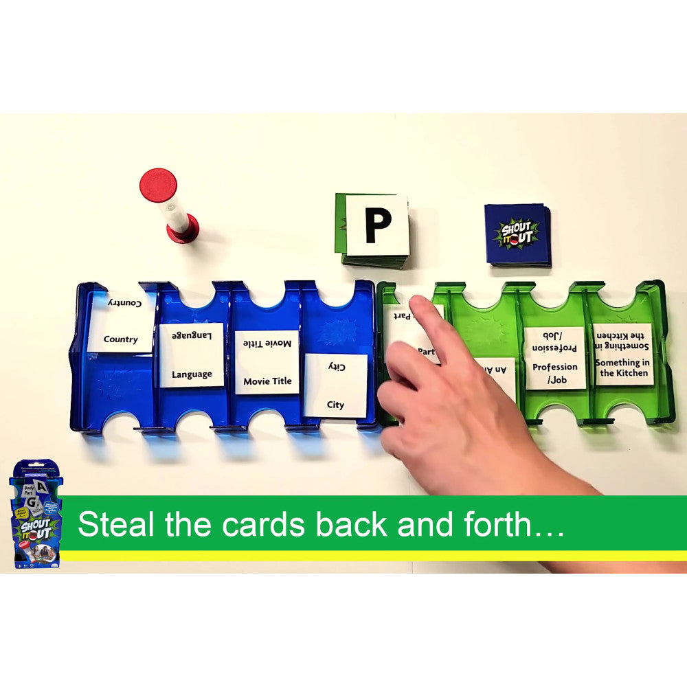 MukikiM: Shout It Out - Word Challenge Game, Ages 8+, 2 Players/Teams