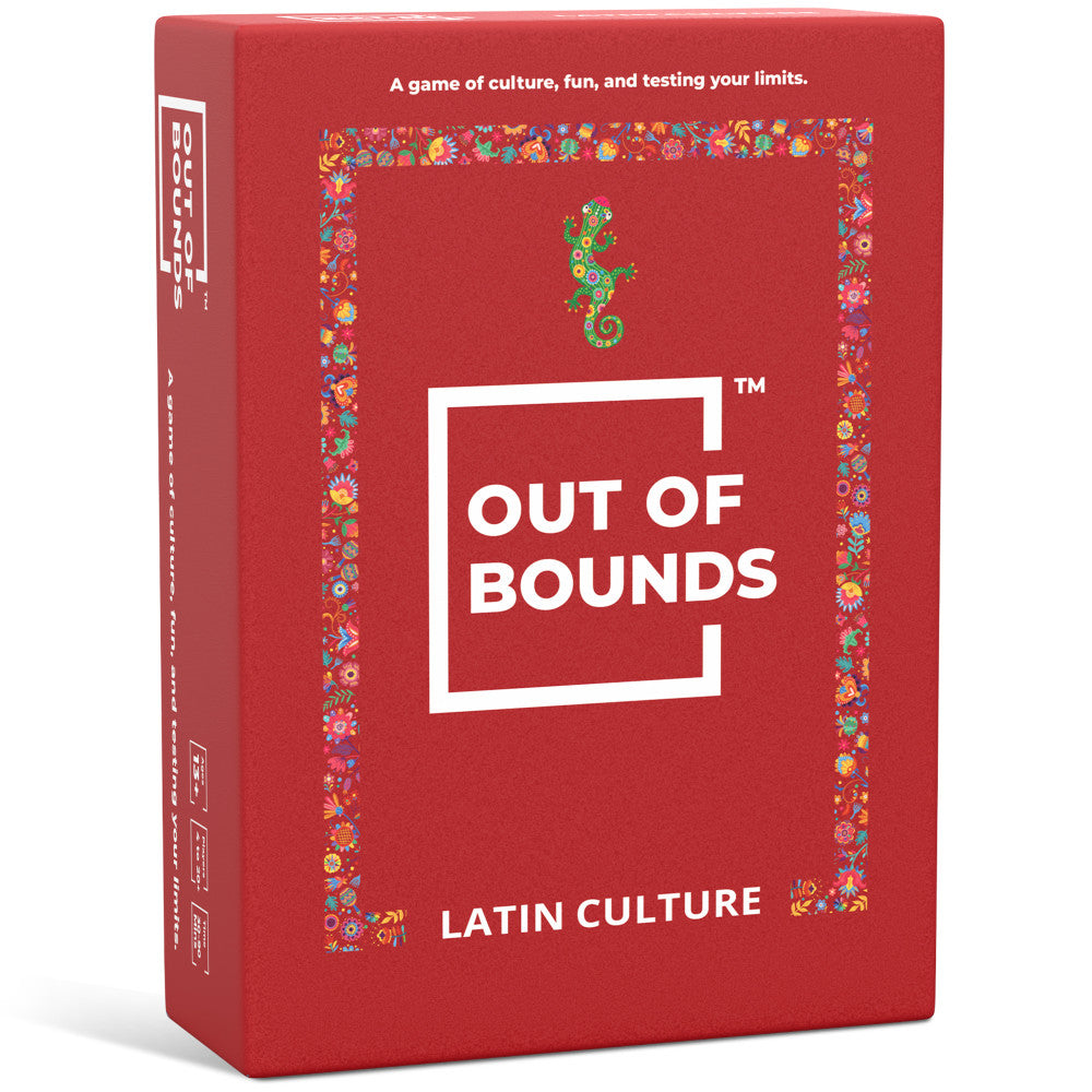 Simpli Gaming: Out of Bounds: Latin Culture - Party Card Game, Ages 13, 4+ Players