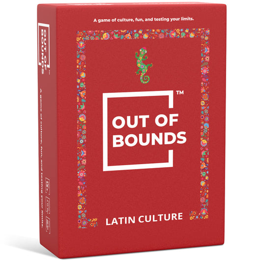 Simpli Gaming: Out of Bounds: Latin Culture - Party Card Game, Ages 13, 4+ Players