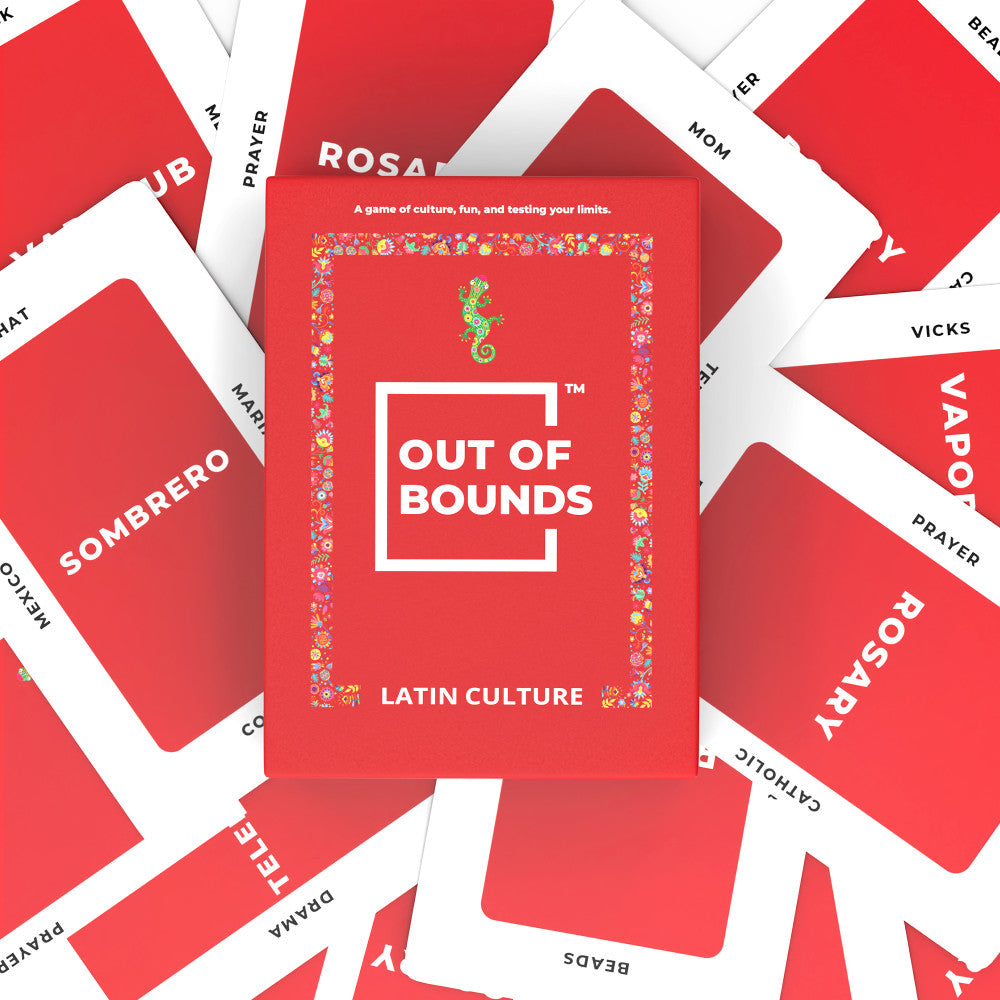 Simpli Gaming: Out of Bounds: Latin Culture - Party Card Game, Ages 13, 4+ Players